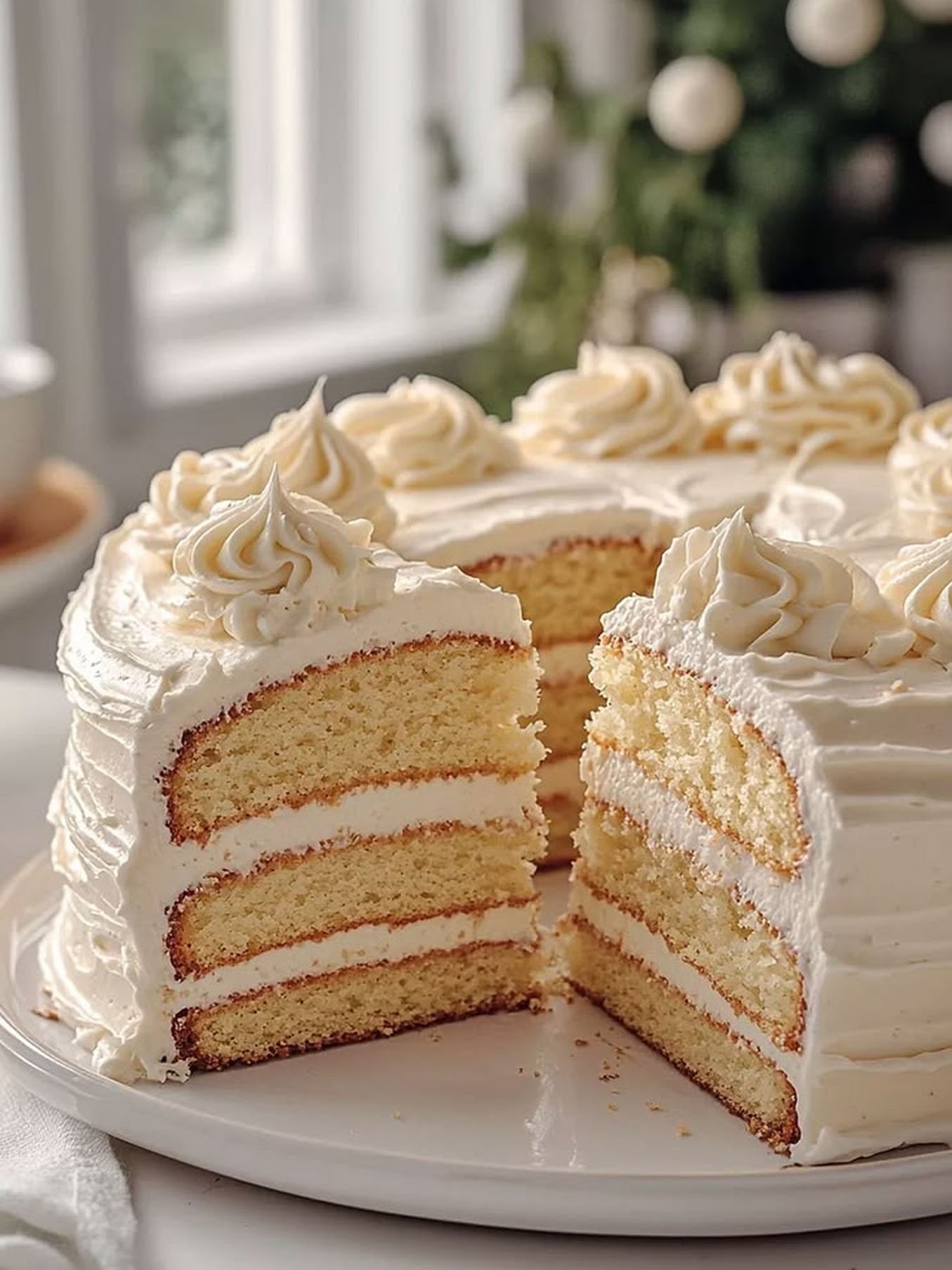 GELATO BASED VANILLA CAKE 